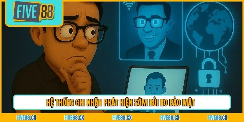 Hệ thống ghi nhận phát hiện sớm rủi ro bảo mật